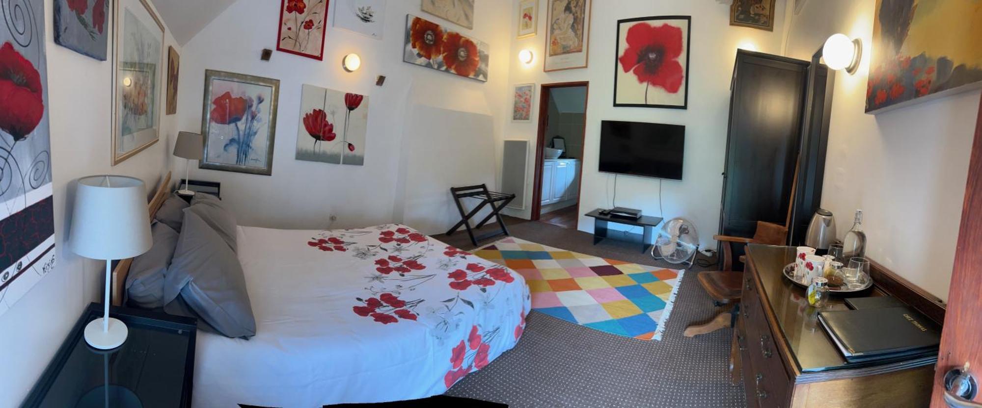 Chez Thomas Panzió Saint-Georges-D'Aunay Kültér fotó